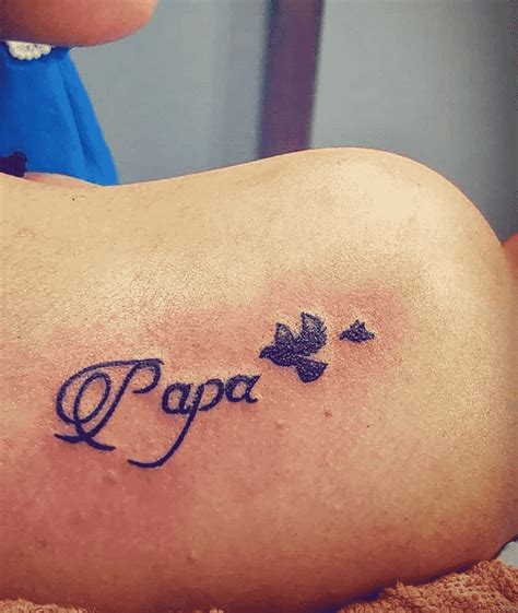 tatouage papa